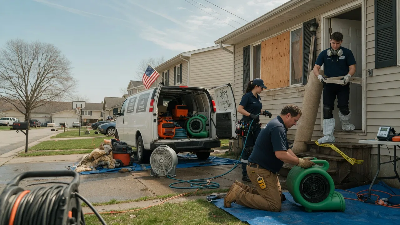 Water Damage Restoration in Lansford, ND near me